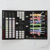 American Mah Jongg Information Card Dankeskarte (Innenseite)