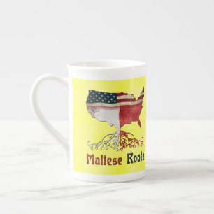 American Maltese Roots Cup Porzellantasse