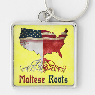American Maltese Roots Schlüsselanhänger
