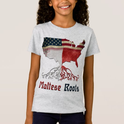 American Maltese Roots T-Shirt (Vorderseite)