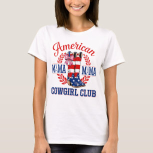American Mama Cowgirl Club T-Shirt