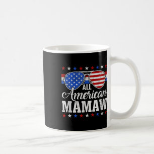 American Mamaw Matching Family 4. Juli USA Pat Kaffeetasse