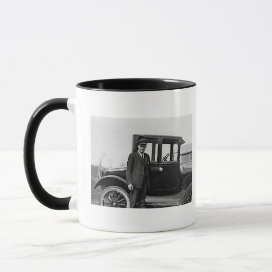 American Man Real Foto Kaffee Tasse (Links)