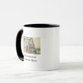 American Man Real Foto Kaffee Tasse (Vorderseite Links)