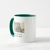 American Man Real Foto Kaffee Tasse (Vorderseite Links)