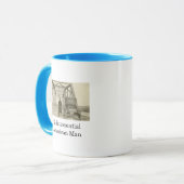 American Man Real Foto Kaffee Tasse (Vorderseite Links)