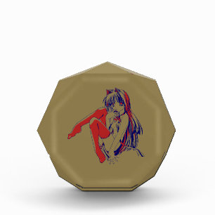 American Manga Neko Catgirl Kawaii Anime Fotoblock