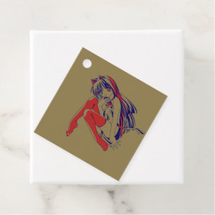 American Manga Neko Catgirl Kawaii Anime Geschenkanhänger