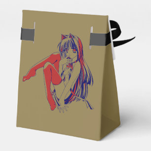 American Manga Neko Catgirl Kawaii Anime Geschenkschachtel