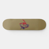 American Manga Neko Catgirl Kawaii Anime Skateboard (Horizontal)