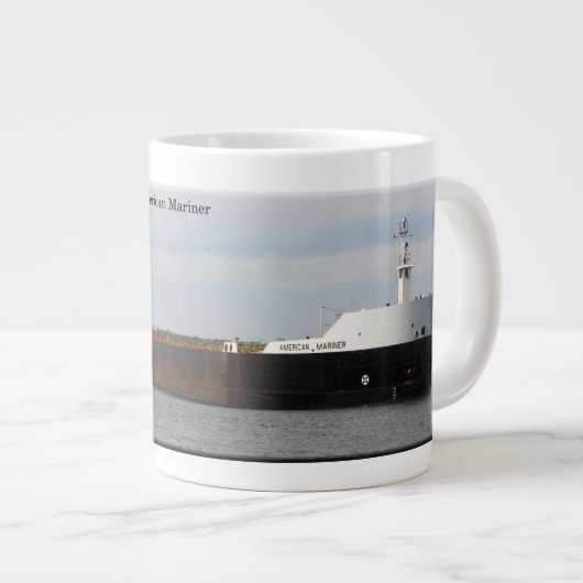 American Mariner Jumbo Tasse (Vorderseite Rechts)