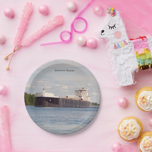 American Mariner Papierplatte Pappteller (Party)