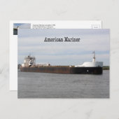 American Mariner Post Card Postkarte (Vorne/Hinten)