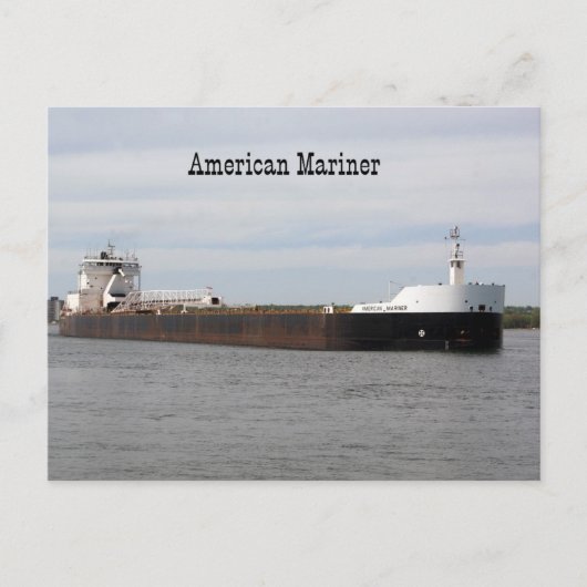American Mariner Post Card Postkarte (Vorderseite)