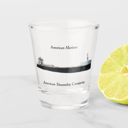 American Mariner Schussglas Schnapsglas (Vorderseite)
