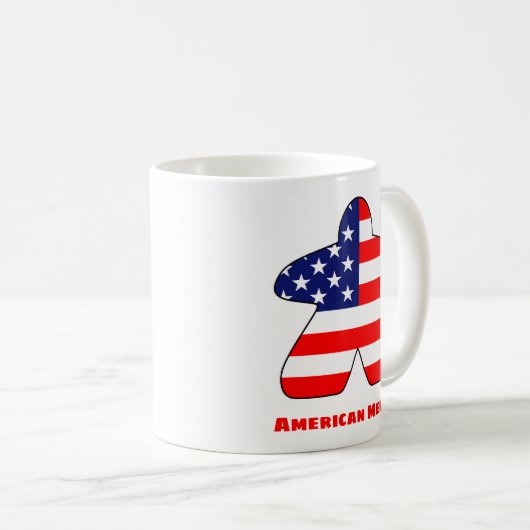 American Meeple Tasse (VorderseiteRechts)