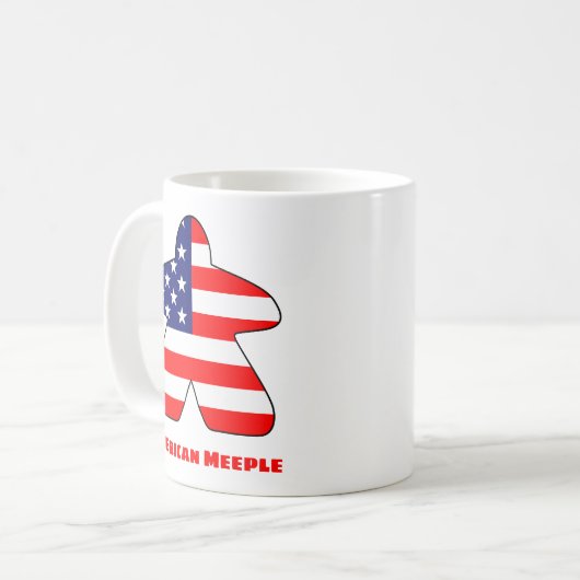 American Meeple Tasse (Vorderseite Links)