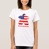 American Meeple Womens Shirt (Vorderseite)