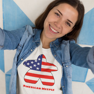 American Meeple Womens Shirt