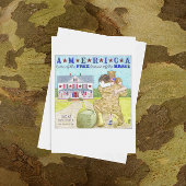 American Memorial Day Card Karte