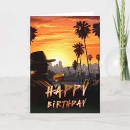 American Men Birthday Card Karte