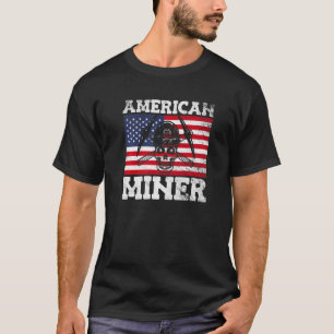 American Miner Miner Aurum Digging Prospect Go T-Shirt