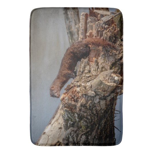 American Mink Badematte (Vorderseite Vertikal)