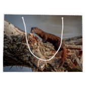 American Mink Große Geschenktüte (Rückseite)