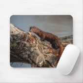 American Mink Mousepad (Mit Mouse)