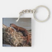 American Mink Schlüsselanhänger (Rückseite)
