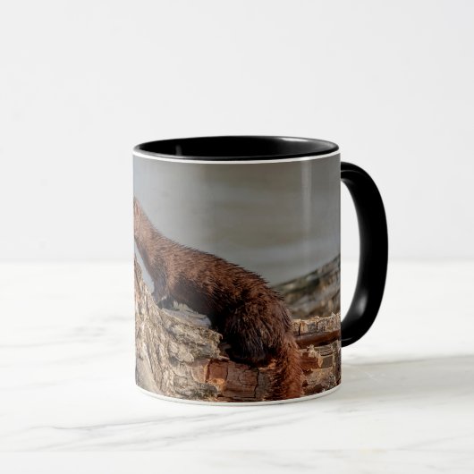 American Mink Tasse (VorderseiteRechts)