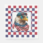 American Modern Eagle Serviette (Vorderseite)