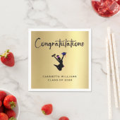 American Modern Gold Abschluss Serviette (Beispiel)