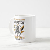 American Motorrad LA California Custom Motors Kaffeetasse (Vorderseite Links)