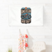 American Motorrad Vintag Banner (Insitu)