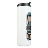 American Motorrad Vintag Thermosbecher (Nach links gedreht)