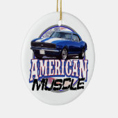 American Muscle Camaro Keramik Ornament (Rechts)