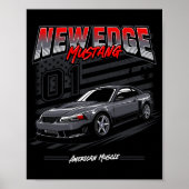 American Muscle Car New Edge Coupe 4.6  Poster (Vorne)