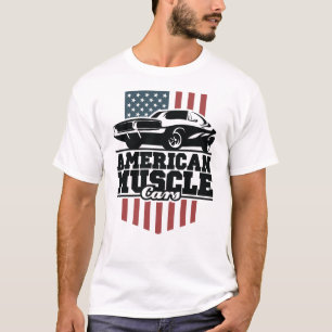 American Muscle Cars for Car Buffs T - Shirt