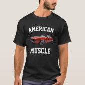 AMERICAN MUSCLE Graphic Design Novelty T-Shirt (Vorderseite)