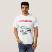 American Muscle Masterpiece Color in T-Shirt (Vorne ganz)