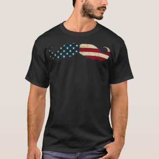 American Mustache Flag 4. Juli Cooler Pullover