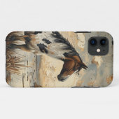 American Mustang Wild Horse Western Case-Mate iPhone Hülle (Rückseite (Horizontal))