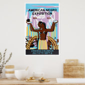 American Negro Exposition, Chicago, Illinois, 1940 Poster (Küche)