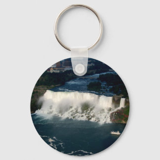 American Niagara Falls: Luftaufnahme aus Skylon Schlüsselanhänger