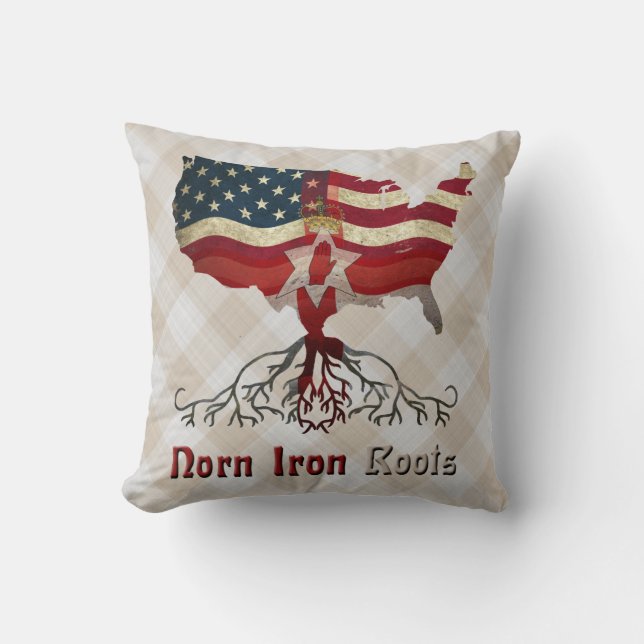 American Northern Irish Herkunft Cushion Kissen (Vorderseite)