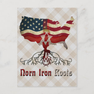 American Northern Irish Postcards Postkarte