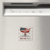 American Northern Irish Roots Magnet (In Situ (Geschirrspüler))