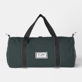American Nostalgia Classic Simple Minimal Green Duffle Bag (Vorderseite)