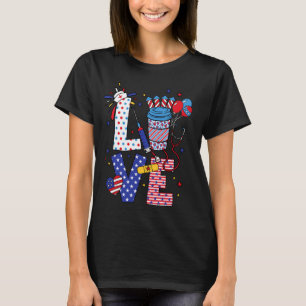 American Nurse 4. Juli Vierte Scrub Top Patrio